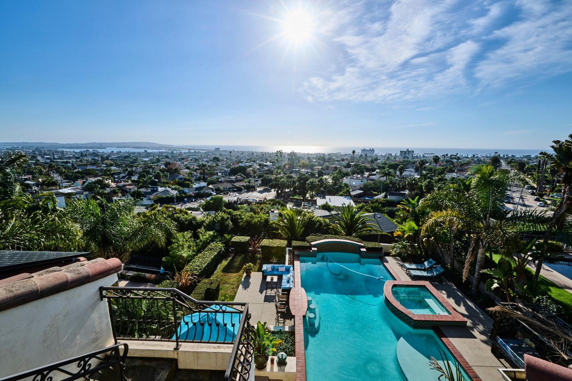 360 Degree Ocean & City Views With Pool, Spa, Close To The Beach! Pets Ok San Diego Exteriér fotografie