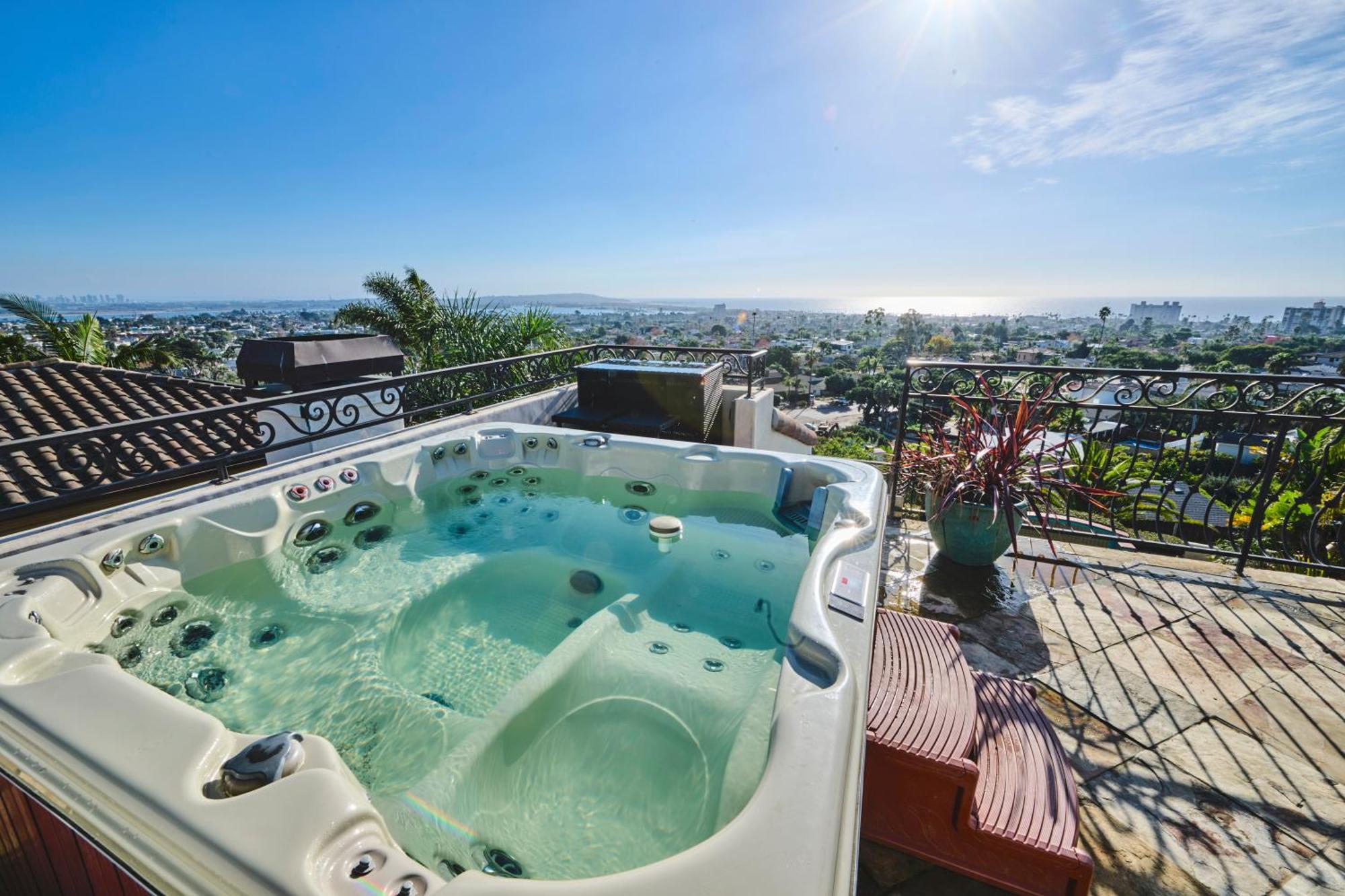 360 Degree Ocean & City Views With Pool, Spa, Close To The Beach! Pets Ok San Diego Exteriér fotografie