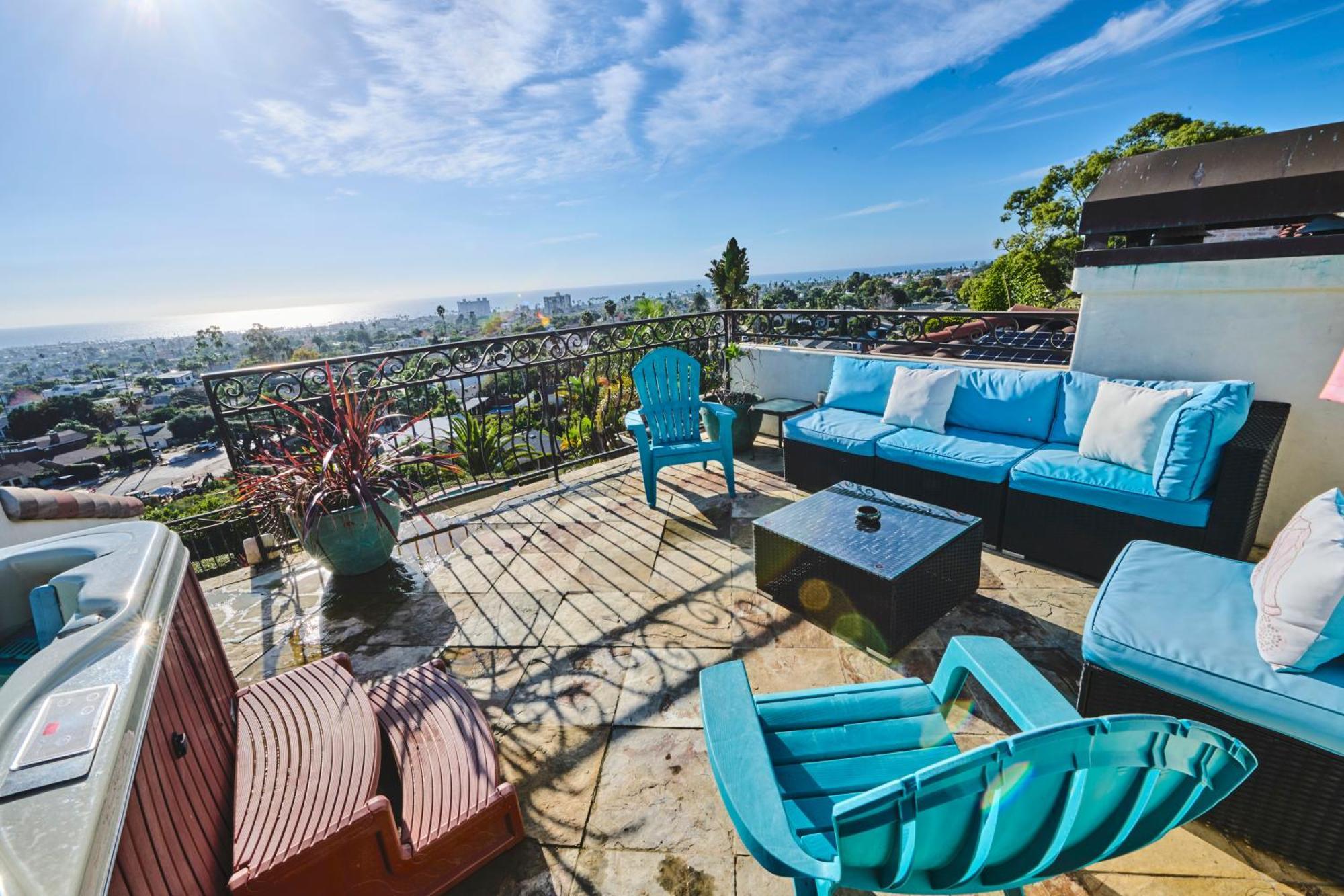 360 Degree Ocean & City Views With Pool, Spa, Close To The Beach! Pets Ok San Diego Exteriér fotografie