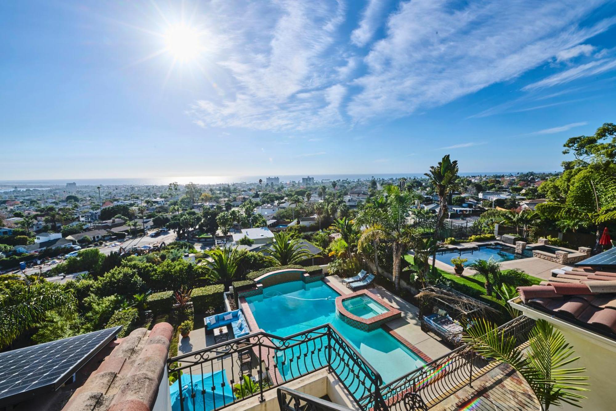 360 Degree Ocean & City Views With Pool, Spa, Close To The Beach! Pets Ok San Diego Exteriér fotografie